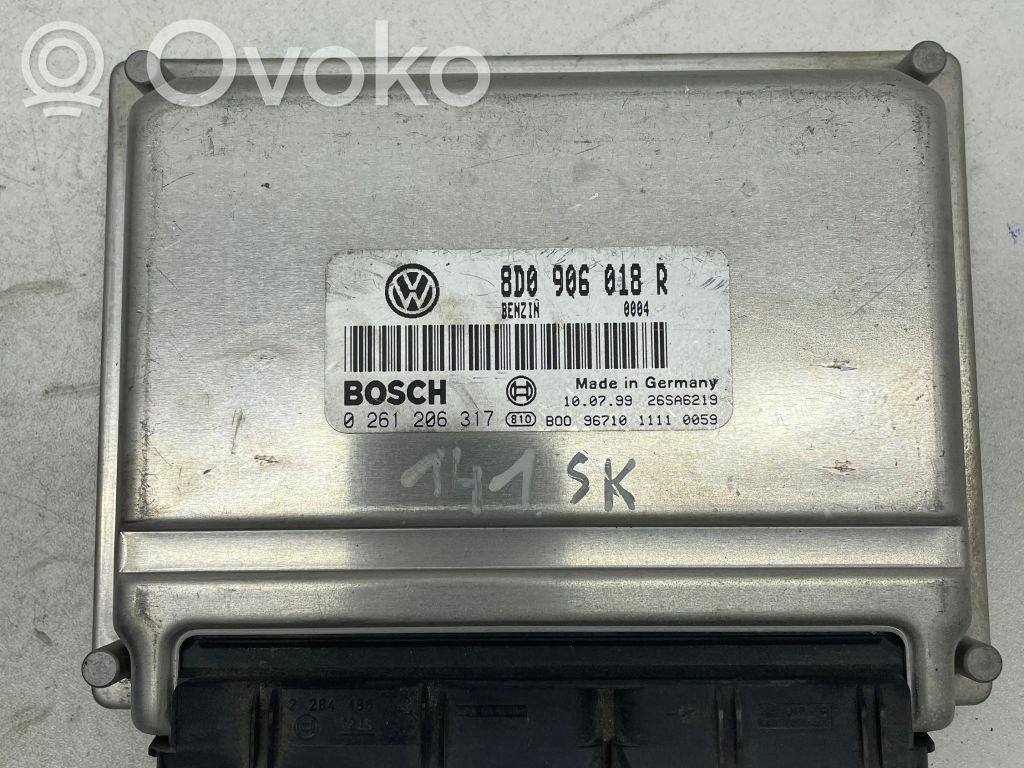 Engine control unit/module   8D0906018R,0261206317,26SA6219