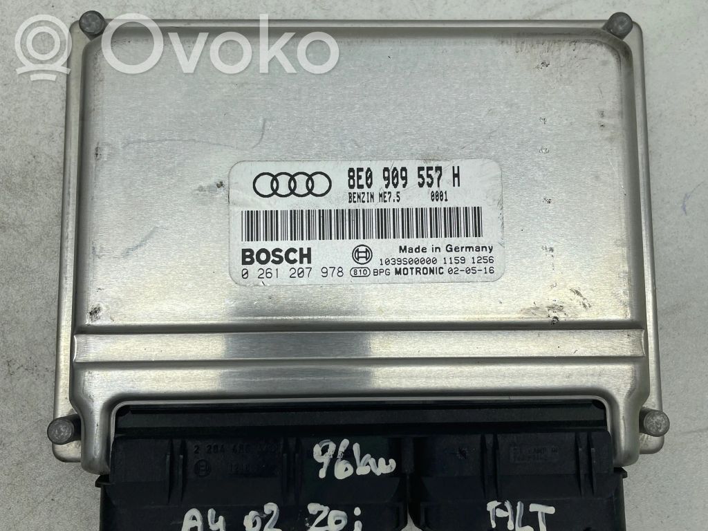 Audi A4 S4 B6 8E 8H Engine control unit/module 