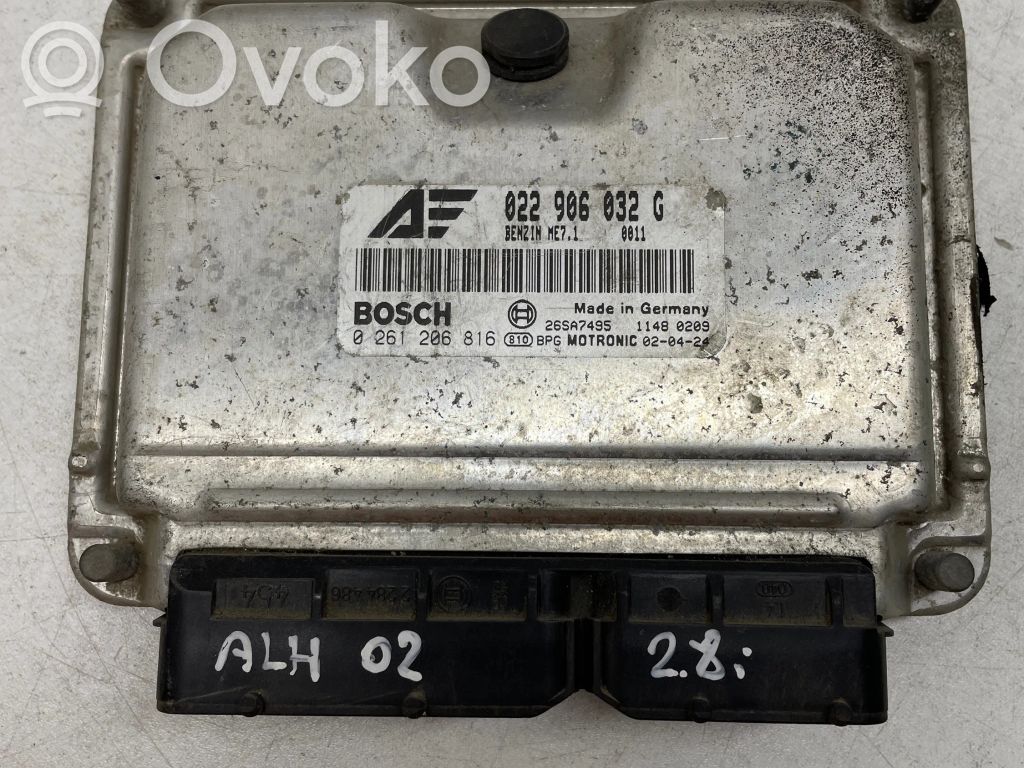 Seat Alhambra (Mk1) Engine control unit/module 