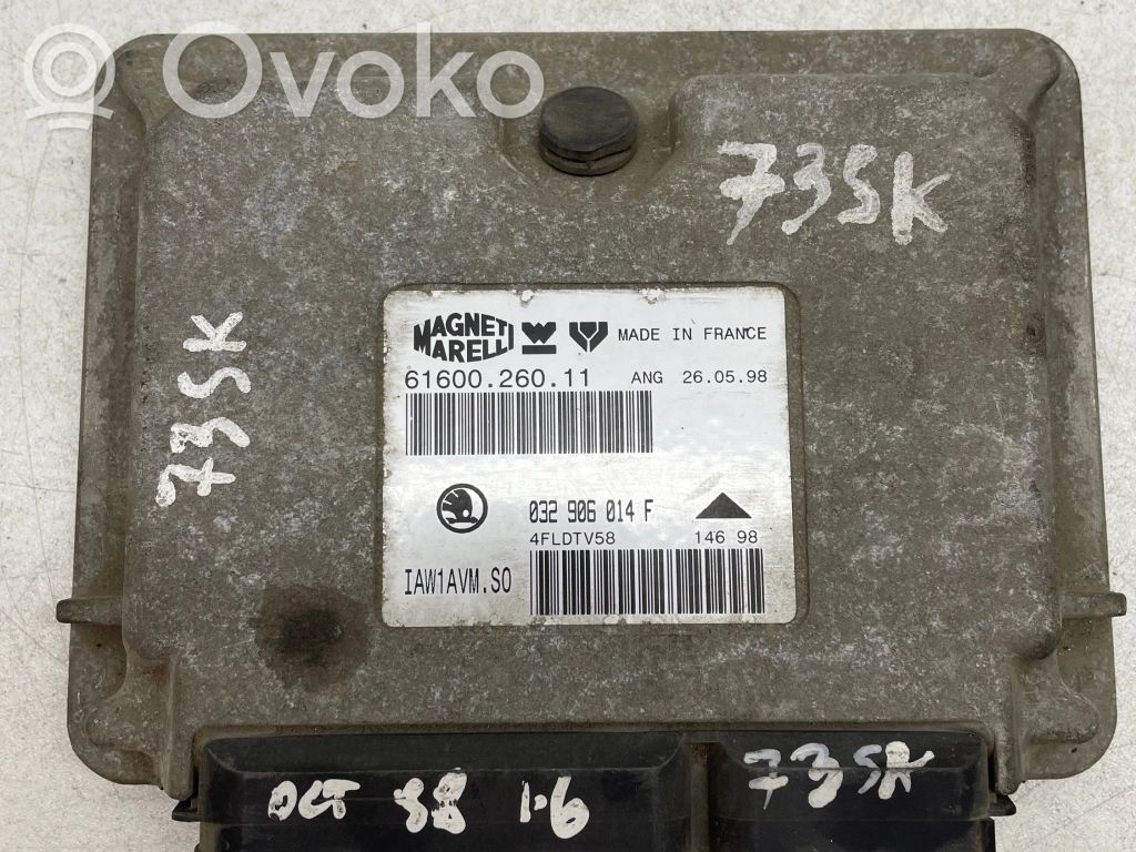 Skoda Octavia Mk1 (1U) Engine control unit/module 