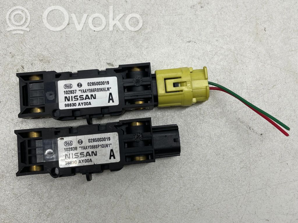 Nissan Note (E11) Sensor impacto/accidente para activar Airbag 