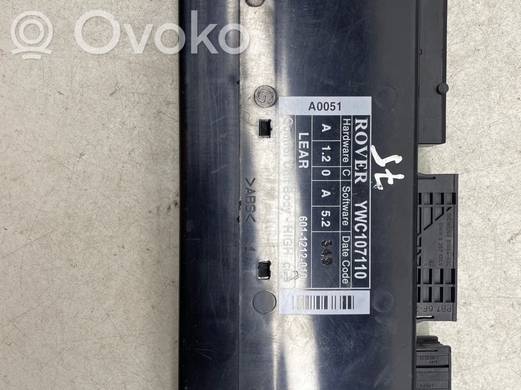 Rover 75 Comfort/convenience module 