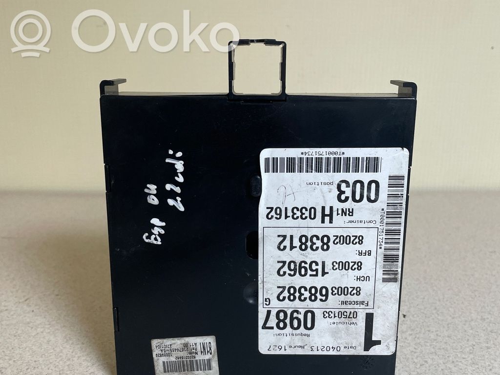 Module confort   8200315962,0750133,8200283812,033162,8200368382