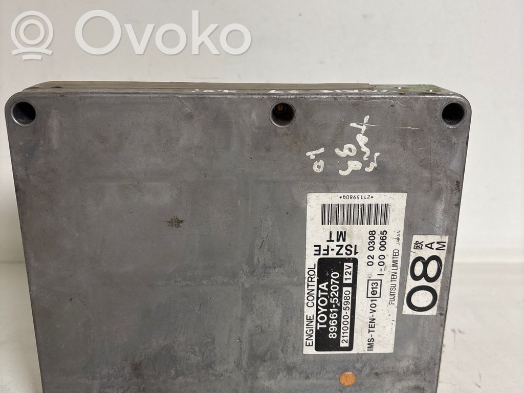 Toyota Yaris Engine control unit/module 