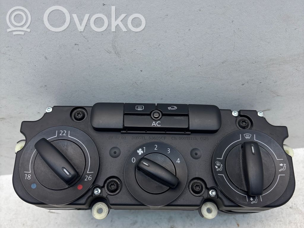 Panel klimatyzacji   5HB00872200,1T1820046A,31012003