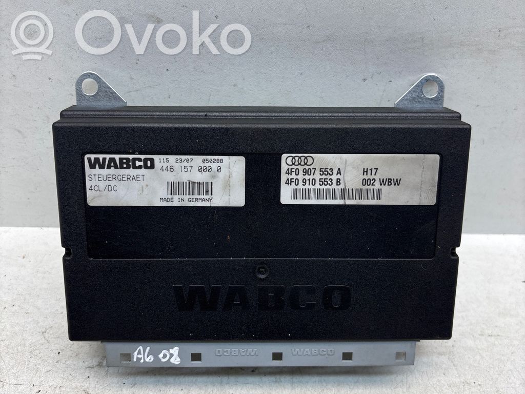 Audi A6 S6 C6 4F Pakabos valdymo blokas 
