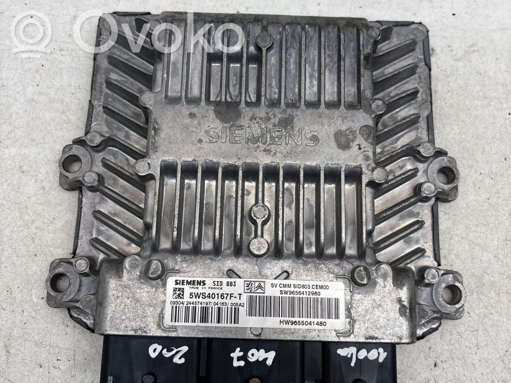 Peugeot 407 Unitate/modul de control motor 