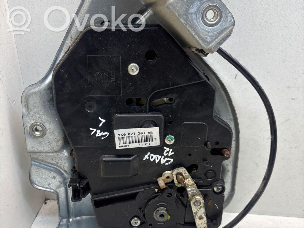 Volkswagen Caddy Loading door lock 