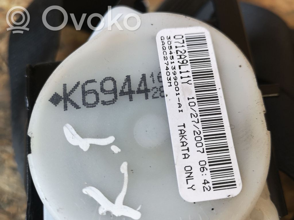 Cinturón trasero   K6944,12757686,12757686