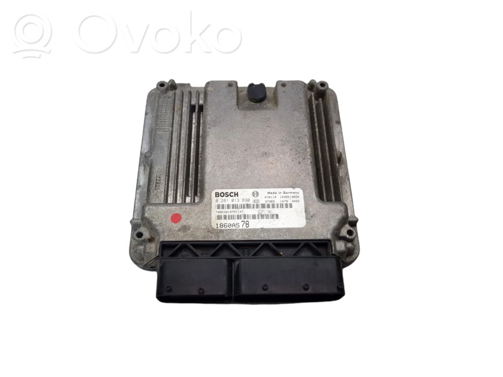 Engine control unit/module   0281013890,0281013890,1039S19650,1860A578