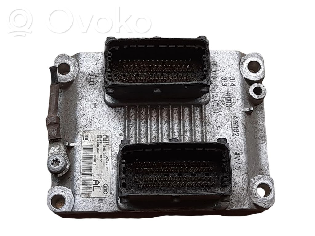 Opel Agila A Engine control unit/module 