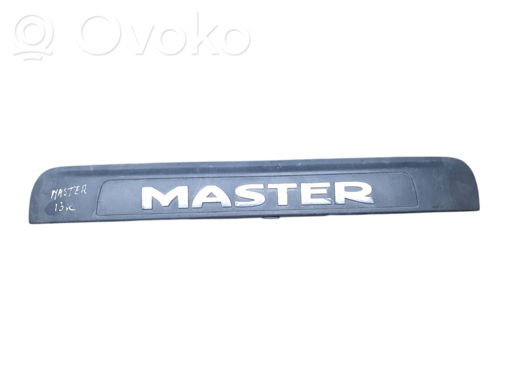 Renault Master III Trunk door license plate light bar 