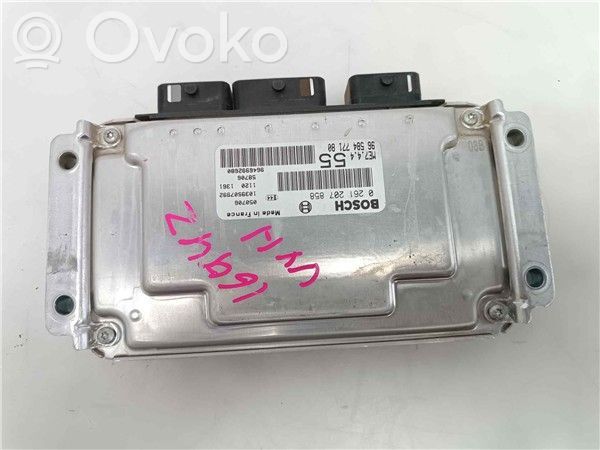 Engine control unit/module ECU   1942QF,9658477180