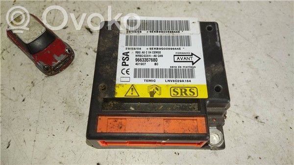 Airbag control unit/module   TEMIC,9663357680