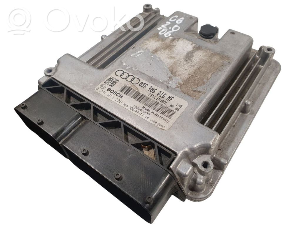 Engine control unit/module   03G906016MF,0281014259,1039S25099