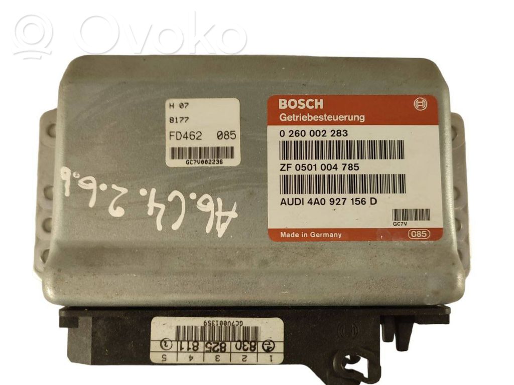 Gearbox control unit/module   4A0927156D,ZF0501004785,0260002283