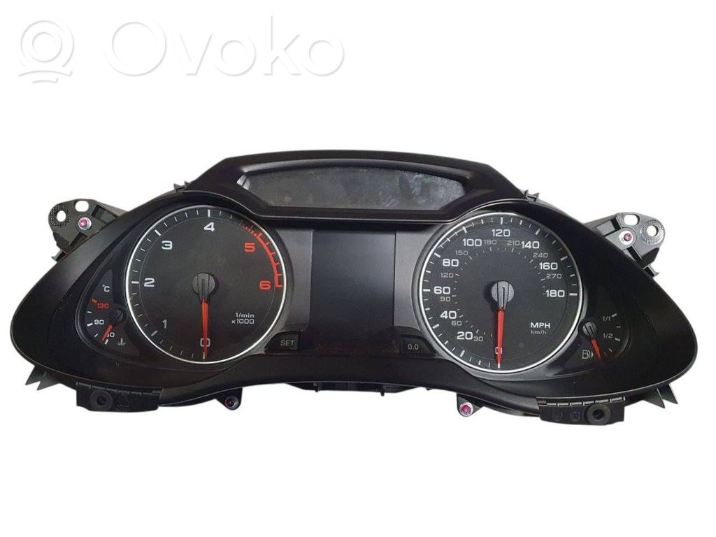Audi A4 S4 B8 8K Nopeusmittari (mittaristo) 
