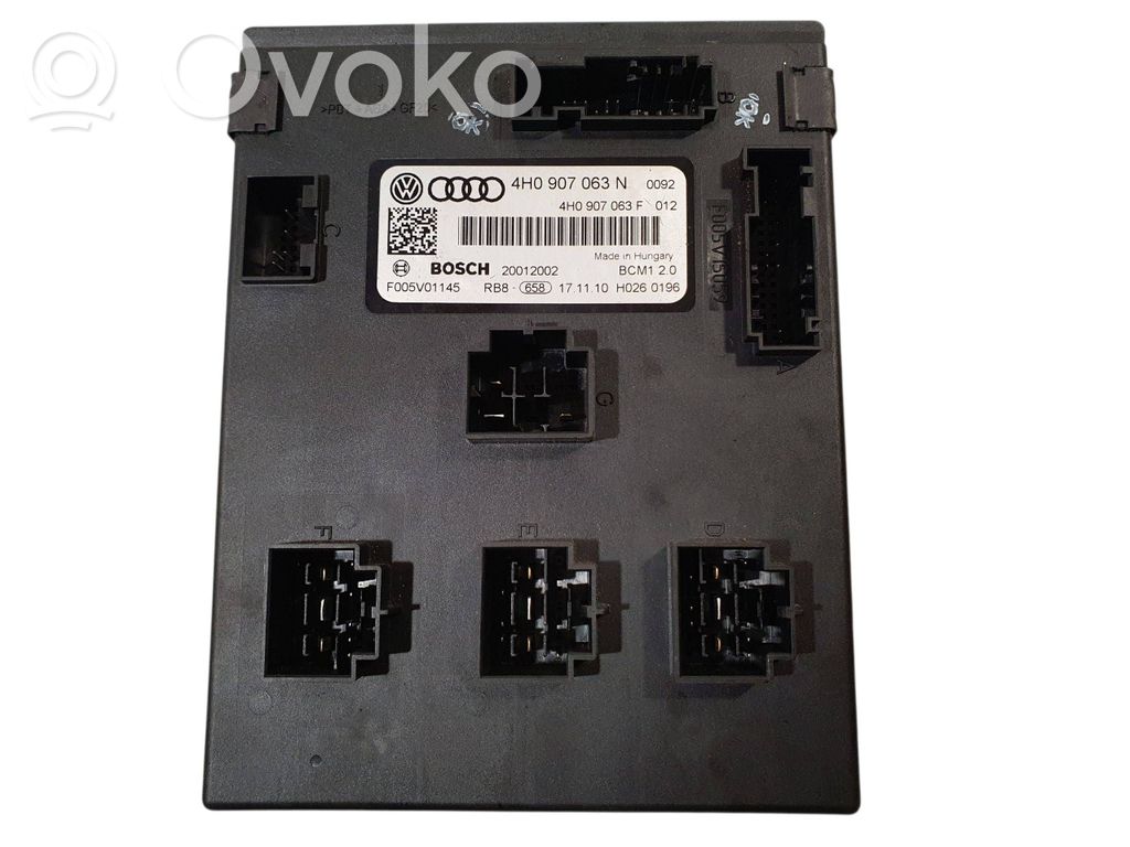 Audi A7 S7 4G Modulo comfort/convenienza 