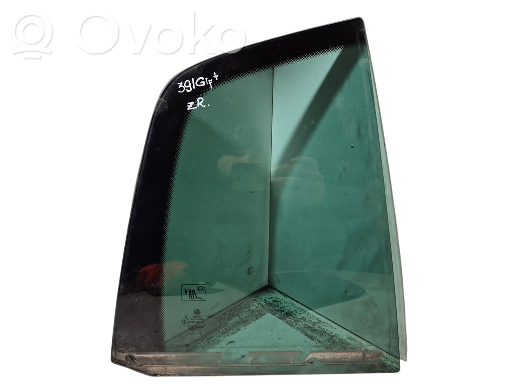 Volkswagen Golf Plus Rear vent window glass 