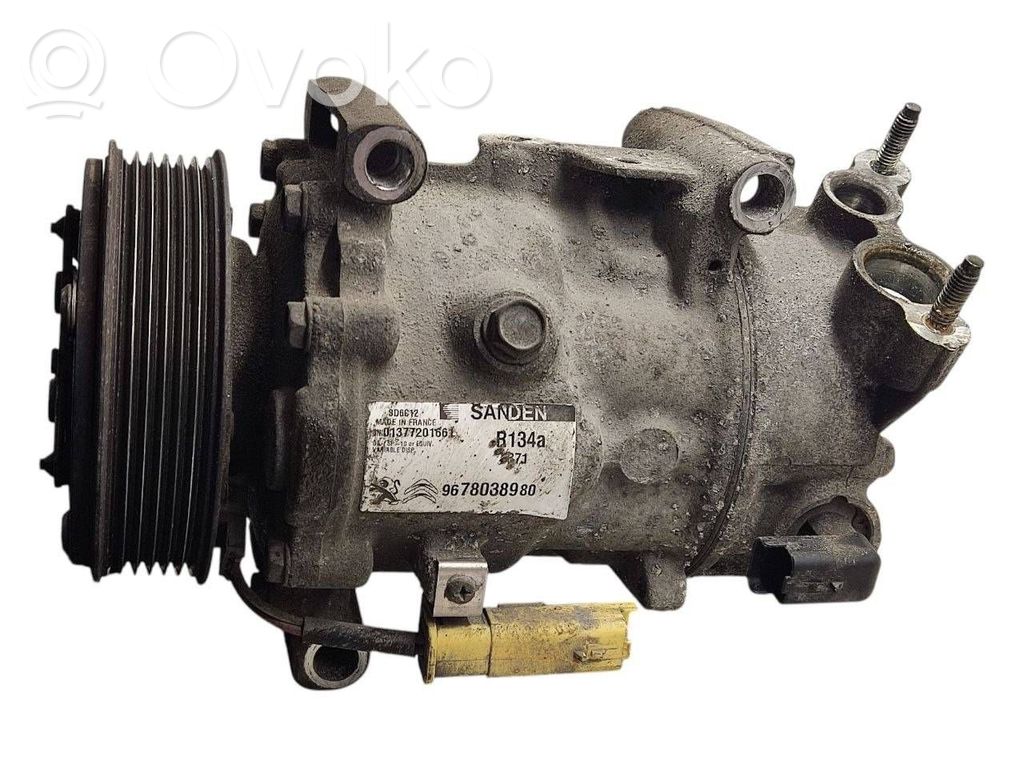 Peugeot 508 Klimakompressor Pumpe 