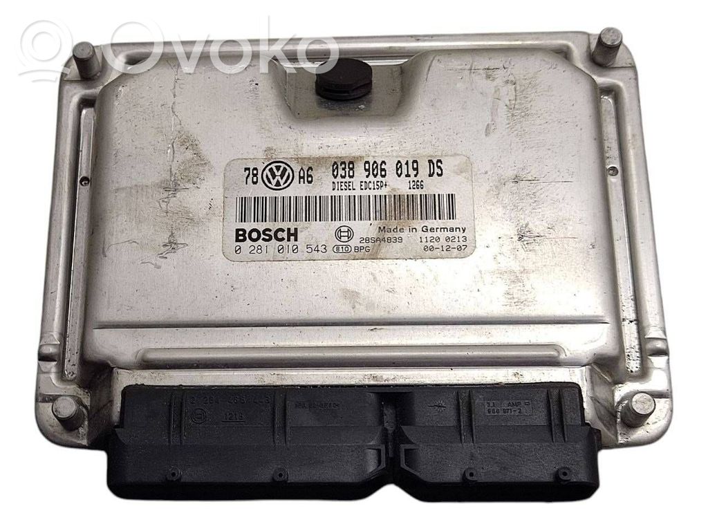 Volkswagen PASSAT B5.5 Engine control unit/module 