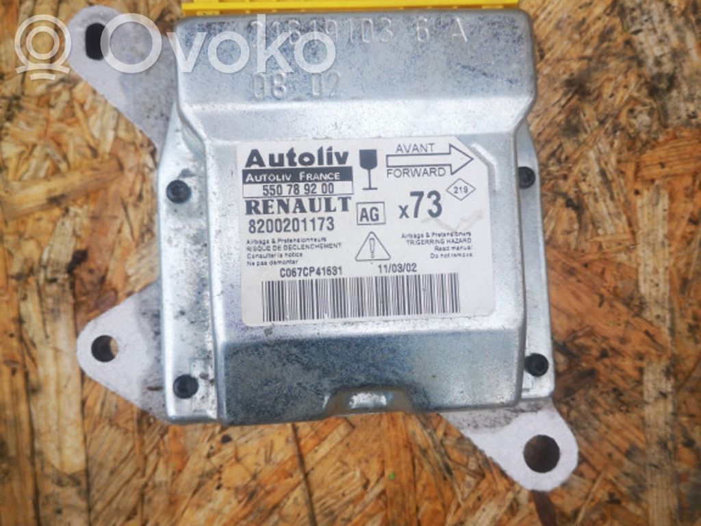 Renault Vel Satis Airbag control unit/module 