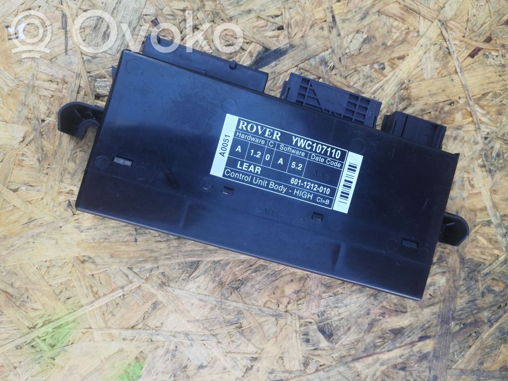 Rover 75 Comfort/convenience module 