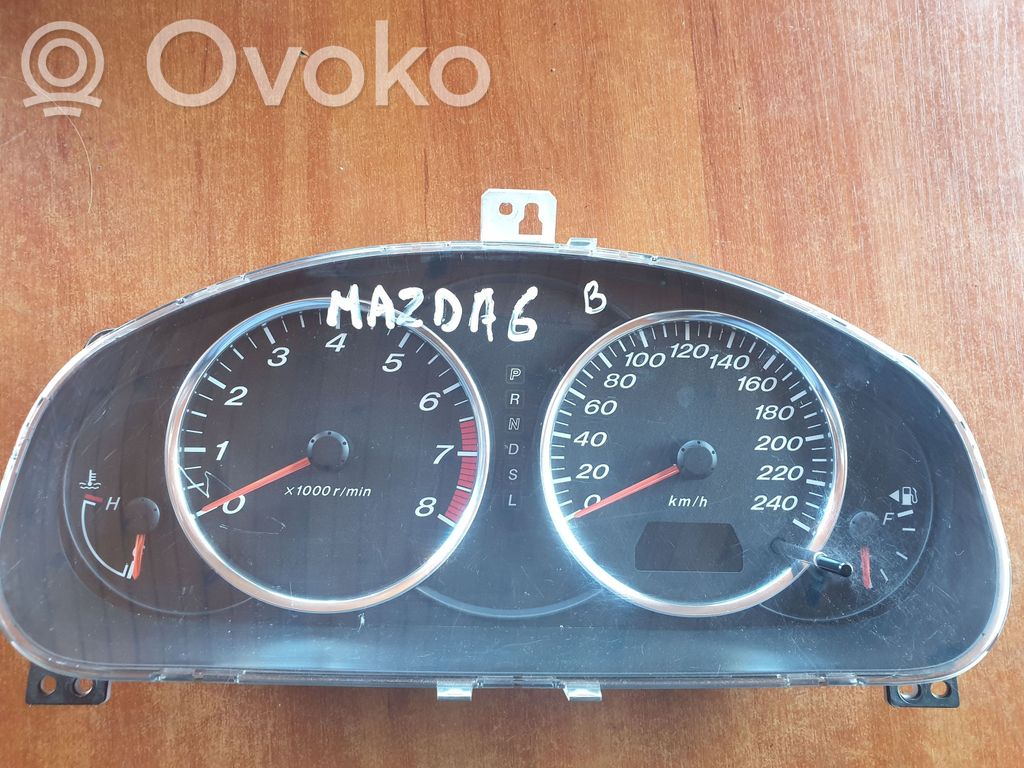 Mazda 6 Spidometrs (instrumentu panelī) 