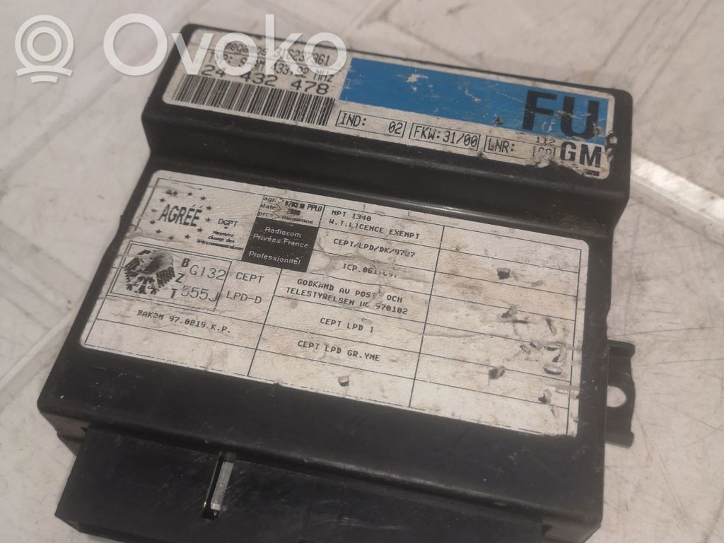 Opel Astra G Komforto modulis 