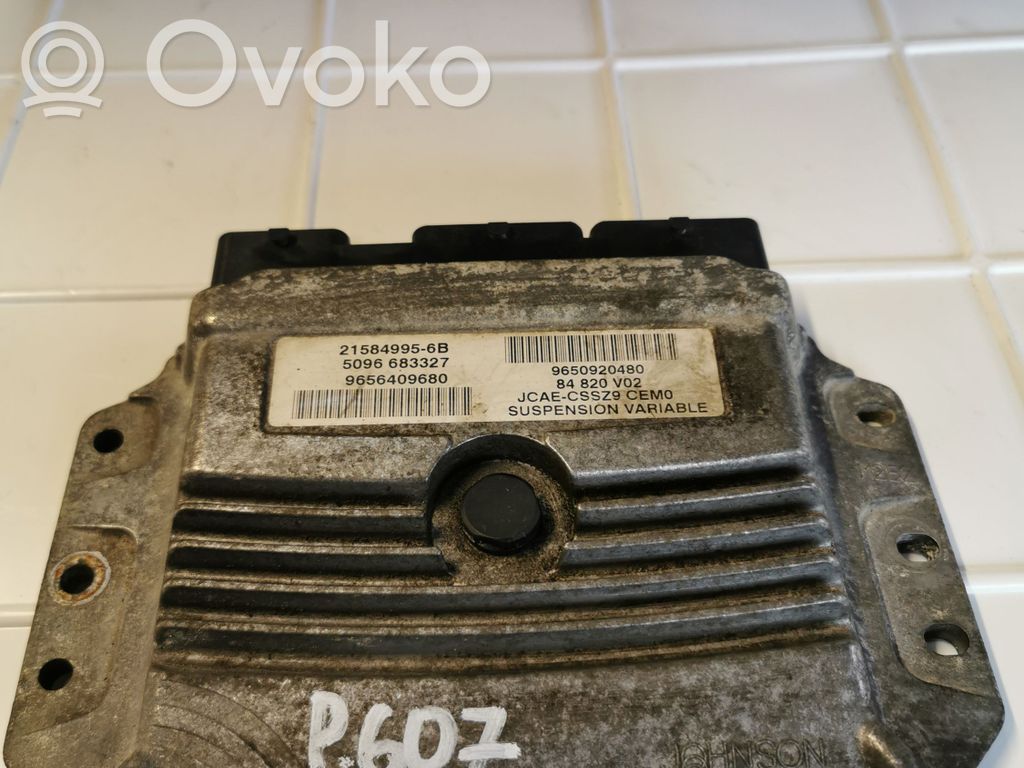 Engine control unit/module   9650920480,21584995,5096683327