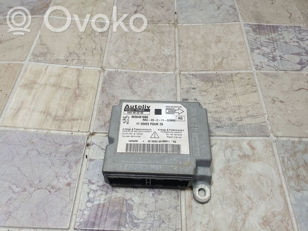 Peugeot 607 Airbag control unit/module 