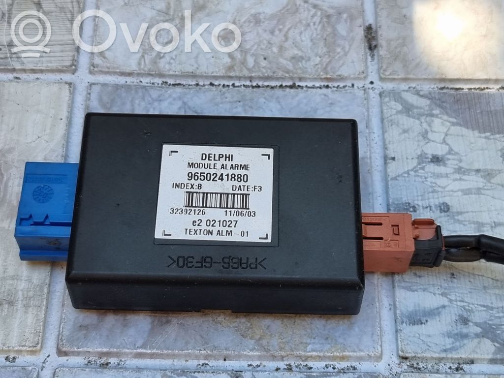 Citroen C3 Alarm control unit/module 