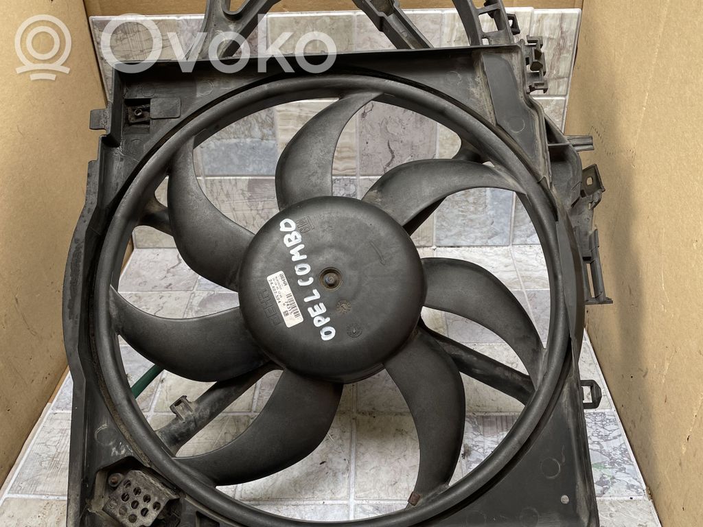 Opel Combo C Elektrinis radiatorių ventiliatorius 