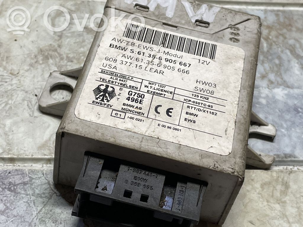 BMW 5 E39 Immobilizer control unit/module 