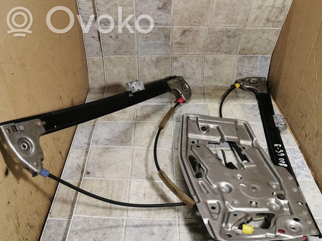 BMW 5 E39 Front door window regulator with motor 