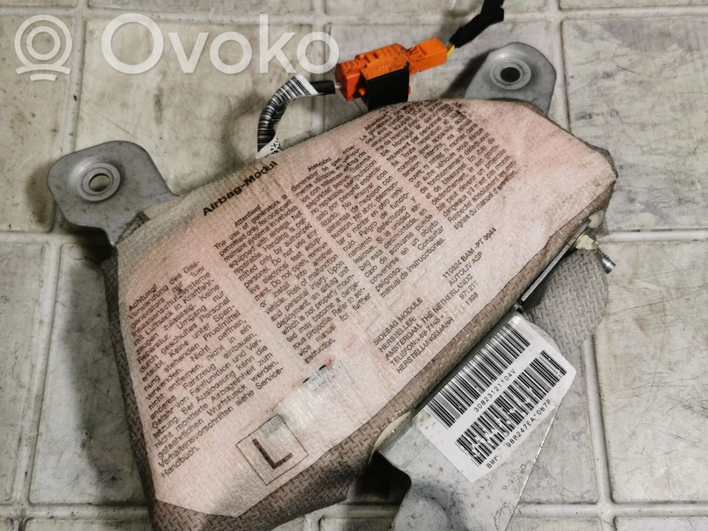 BMW 5 E39 Priekšējo durvju drošības spilvens 