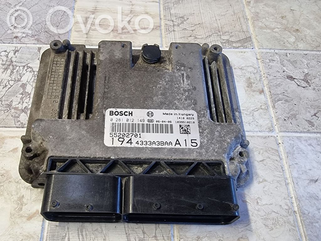 Fiat Croma Engine control unit/module 