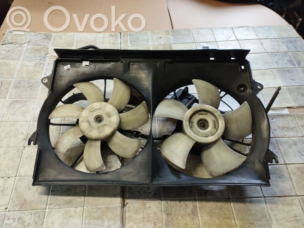 Toyota Corolla Verso E121 Elektrisks radiatoru ventilators 