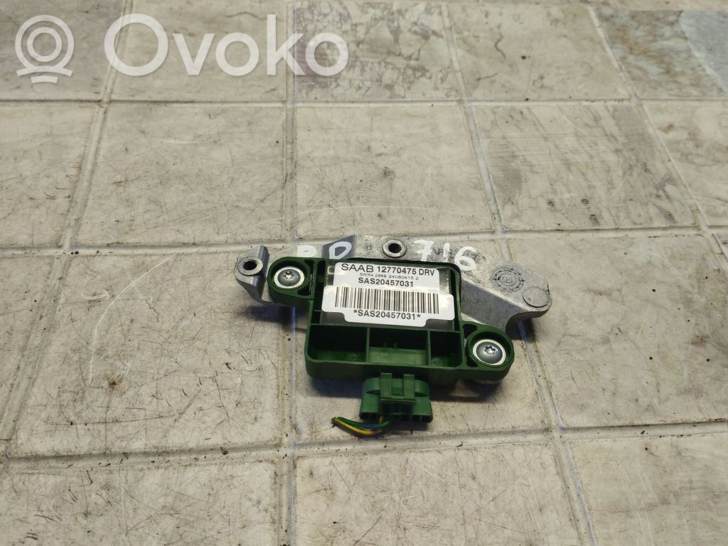 Saab 9-5 Airbag deployment crash/impact sensor 