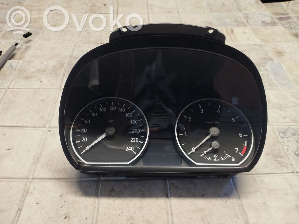 BMW 1 E81 E87 Speedometer (instrument cluster) 
