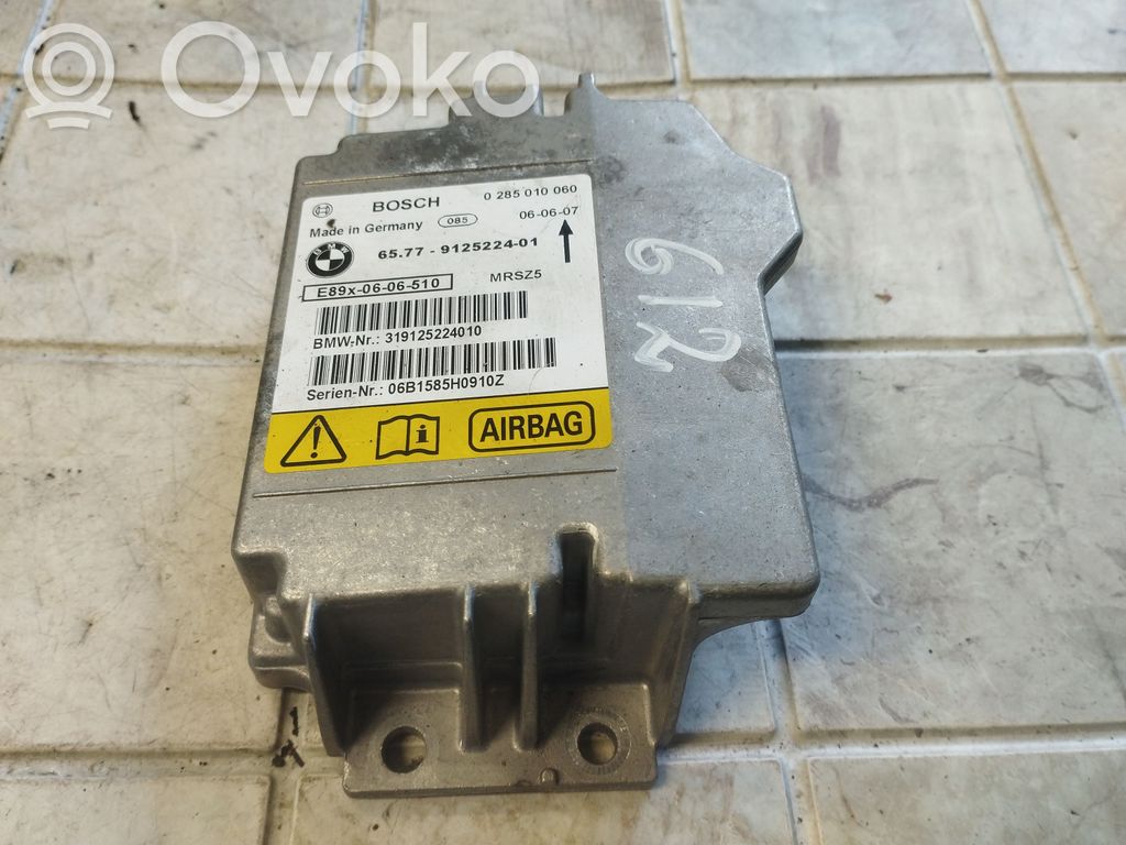 BMW 3 E90 E91 Airbag control unit/module 