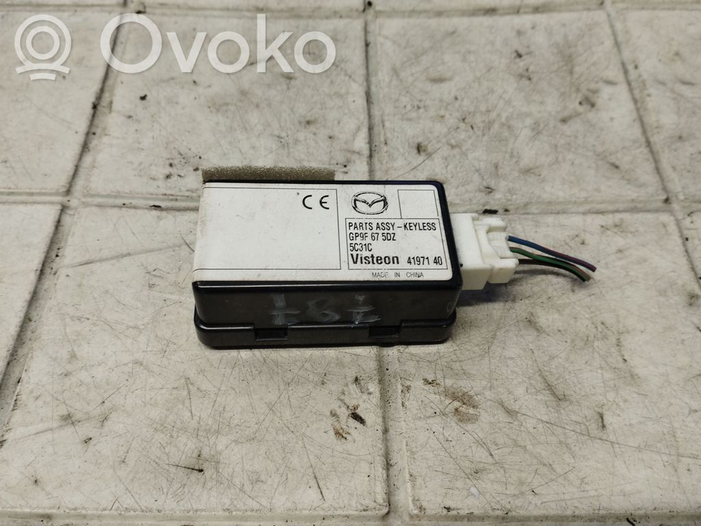 Mazda 6 Keyless (KESSY) go control unit/module 