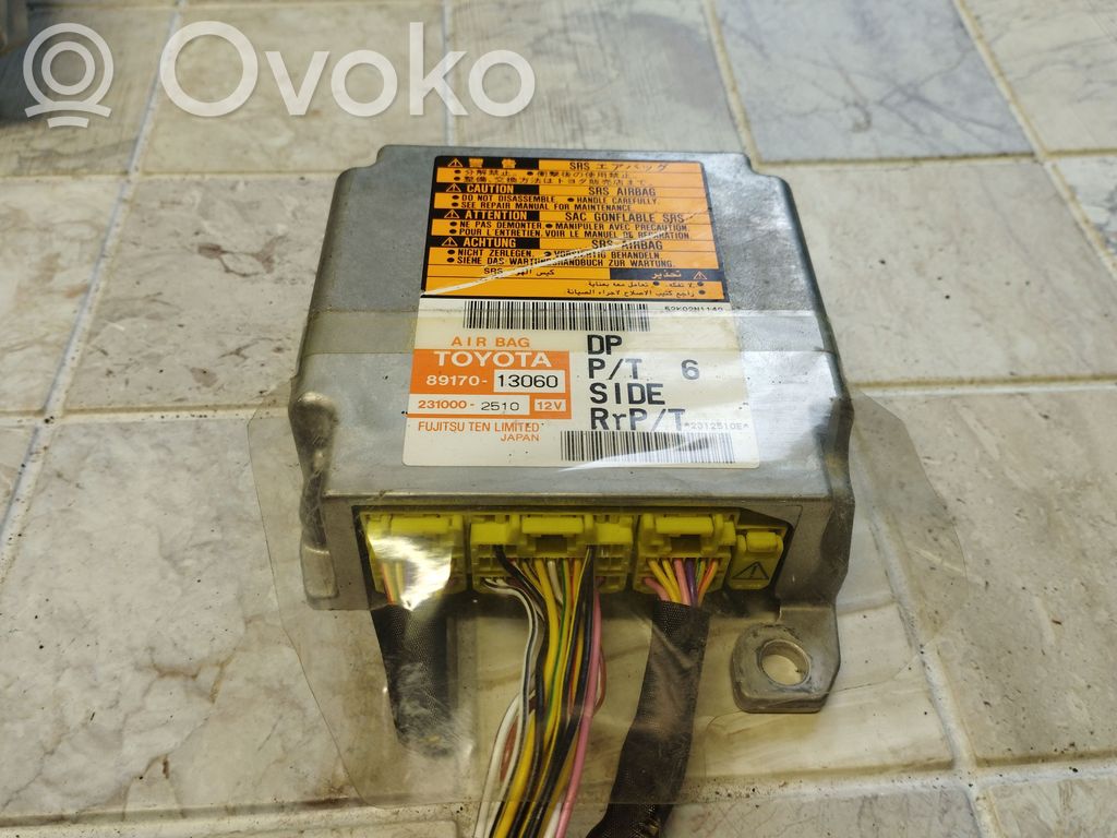 Toyota Corolla Verso E121 Airbag control unit/module 