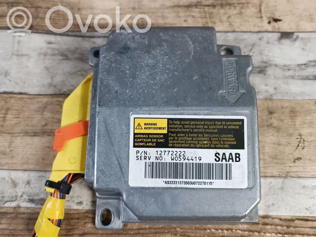 Saab 9-5 Airbag control unit/module 