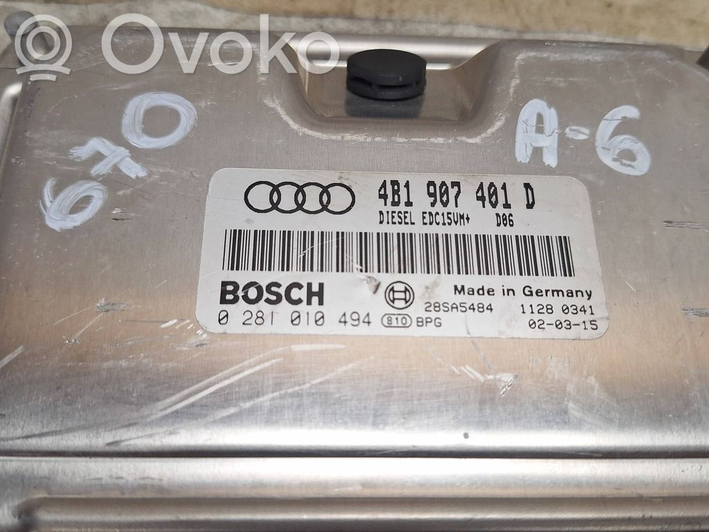 Audi A6 S6 C5 4B Engine control unit/module 