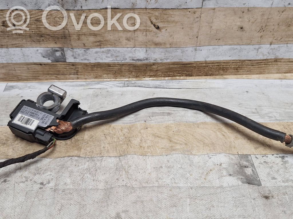 BMW X6 E71 Negative earth cable (battery) 