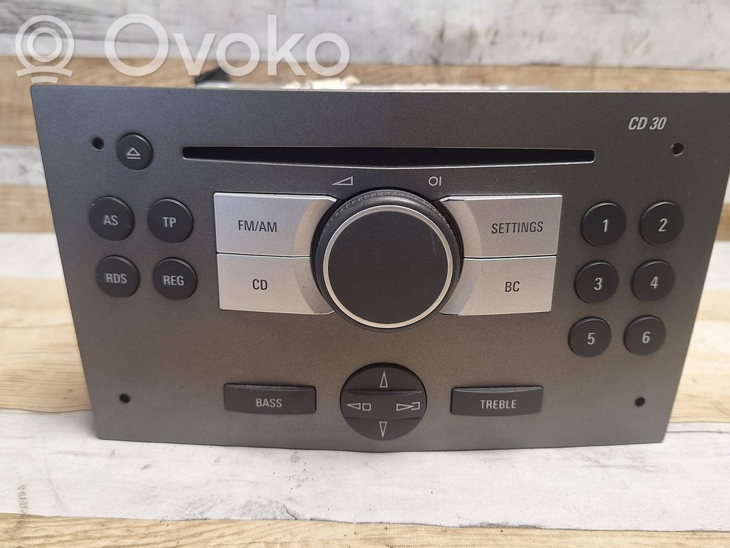 Opel Zafira B Radio/CD/DVD/GPS head unit 