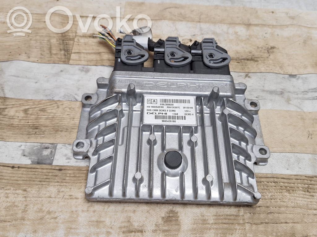 Engine control unit/module   9663548180,9665426180,9189LC8008020,R0413C007C