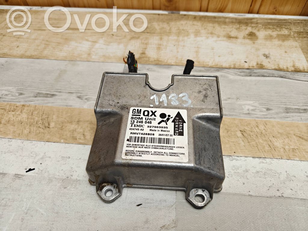 Opel Zafira B Sterownik / Moduł Airbag 