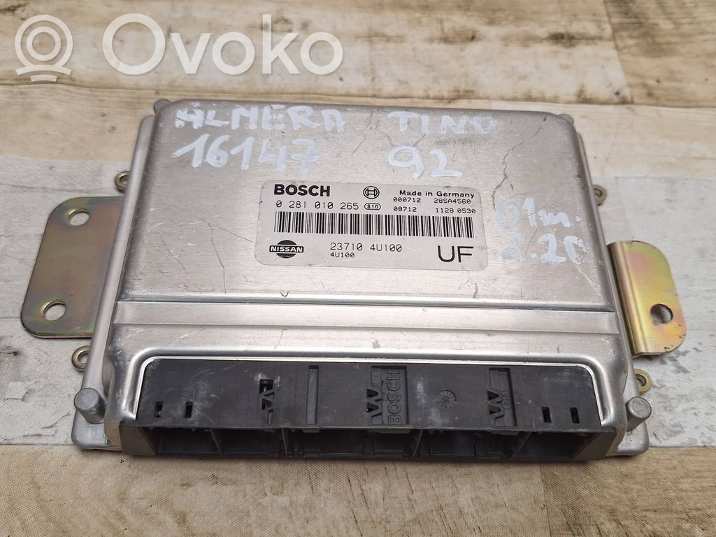 Nissan Almera Tino Engine control unit/module 